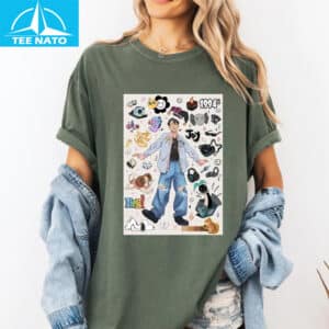 J Hope Doodle Collage Shirt2