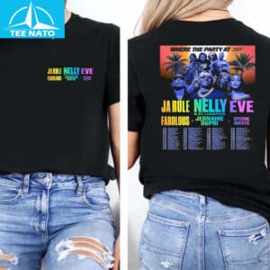 Ja Rule Nelly Eve Fabolous Jermaine Dupri Where The Party At Tour Shirt