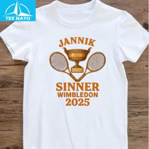 Jannik Sinner Claims Historic Wimbledon 2025 Victory Shirt