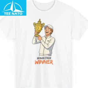 Jannik Sinner Wimbledon Winner Shirt 12 Jannik Sinner Wimbledon Winner Shirt 1