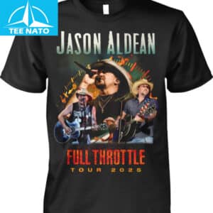 Jason Aldean Full Throttle Tour 2025 Country Music Shirt