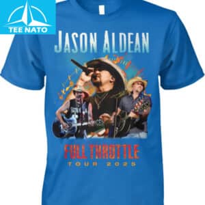 Jason Aldean Full Throttle Tour 2025 Country Music Shirt3