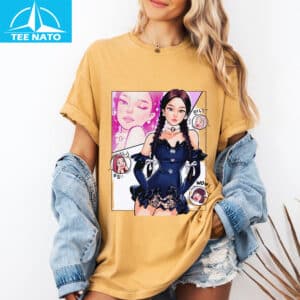 Jennie Comic Style Shirt3