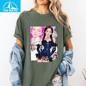 Jennie Comic Style Shirt5