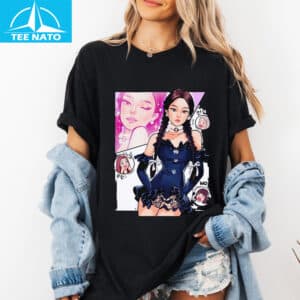 Jennie Comic Style Shirt7