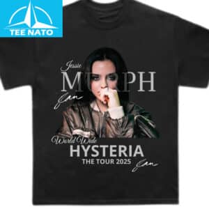 Jessie Murph World Wide Hysteria The Tour 2025 Concert Shirt