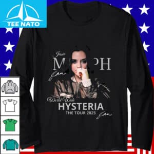 Jessie Murph World Wide Hysteria The Tour 2025 Concert Shirt1