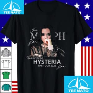 Jessie Murph World Wide Hysteria The Tour 2025 Concert Shirt2