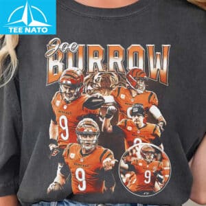 Joe Burrow Cincinnati Bengals Football Player Collage Shirt2