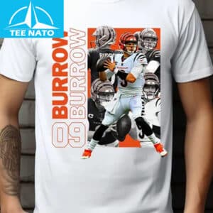 Joe Burrow Cincinnati Bengals Football Player Shirt3