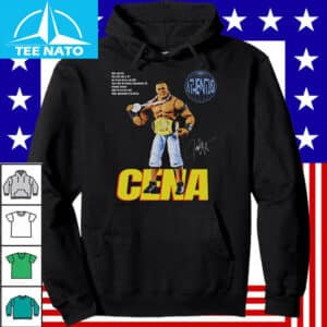 John Cena WWE Wrestling Action Figure Graphic Shirt3