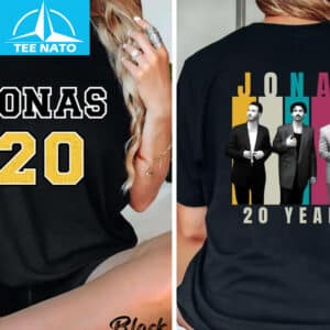 Jonas Brothers 20 Years Tour Shirt