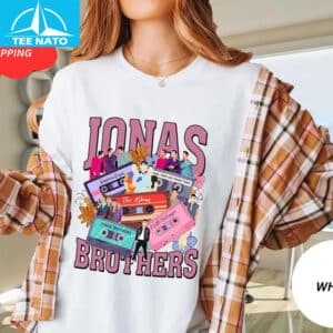 Jonas Brothers Floral Tape Shirt