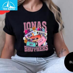 Jonas Brothers Floral Tape Shirt2