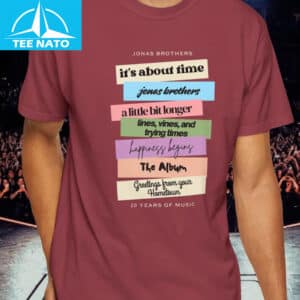 Jonas Brothers New Album 20 Years of Music Shirt1