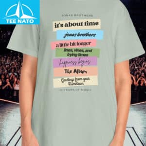 Jonas Brothers New Album 20 Years of Music Shirt3