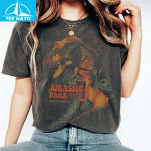 Jurassic Park T-Rex Raptor Vintage Shirt 14 Jurassic Park T Rex Raptor Vintage Shirt2