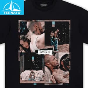 Justin Bieber Swag Album Collage Graphic Shirt