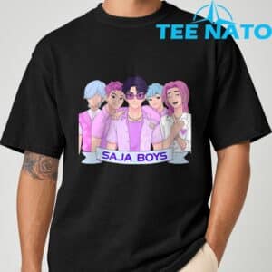 KPOP Demon Hunters Saja Boys T Shirt 2