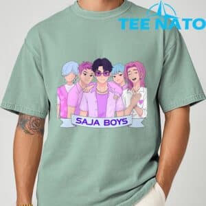 KPOP Demon Hunters Saja Boys T Shirt 3