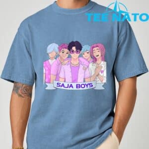 KPOP Demon Hunters Saja Boys T Shirt 4