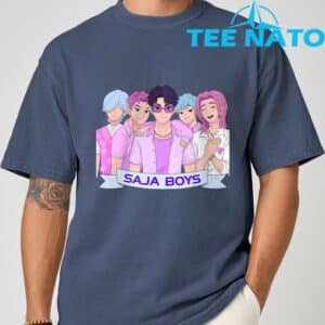 KPOP Demon Hunters Saja Boys T Shirt 5