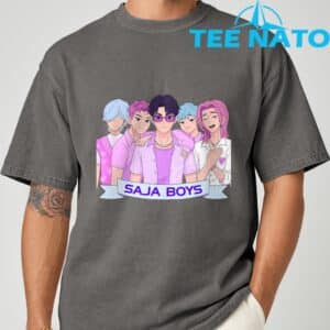 KPOP Demon Hunters Saja Boys T Shirt 7
