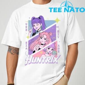 KPop Demon Hunters Huntrix Rumi Mira Zoey Huntrix Shirt 1