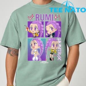 KPop Demon Hunters Rumi Officially Licensed T Shirt 3