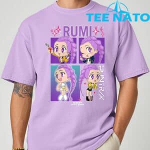 KPop Demon Hunters Rumi Officially Licensed T Shirt 6