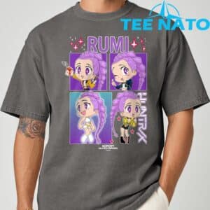 KPop Demon Hunters Rumi Officially Licensed T Shirt 7