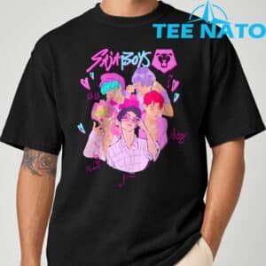 KPop Demon Hunters Saja Boys Heartthrob Officially Licensed T Shirt 2 1
