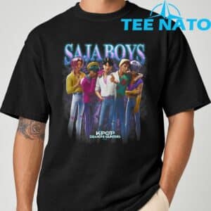 KPop Demon Hunters Saja Boys Heartthrob Officially Licensed T Shirt 2