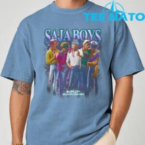 KPop Demon Hunters Saja Boys Heartthrob Officially Licensed T Shirt 4