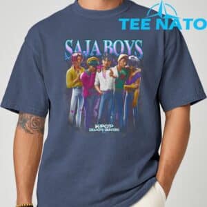 KPop Demon Hunters Saja Boys Heartthrob Officially Licensed T Shirt 5