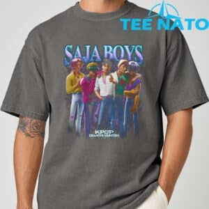 KPop Demon Hunters Saja Boys Heartthrob Officially Licensed T Shirt 7