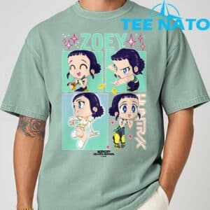 KPop Demon Hunters Zoey Officially Licensed T Shirt 3