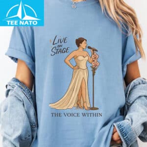 Kali Uchis Live On Stage The Voice Within Singer Graphic Shirt