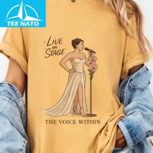 Kali Uchis Live On Stage The Voice Within Singer Graphic Shirt1