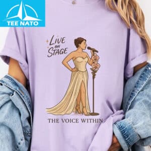 Kali Uchis Live On Stage The Voice Within Singer Graphic Shirt2