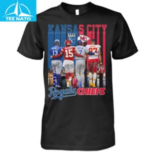 Kansas City Royals Chiefs Crossover Graphic Shirt