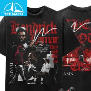 Kendrick Lamar Good Kid M.A.A.D City Damn. Rapper Shirt1