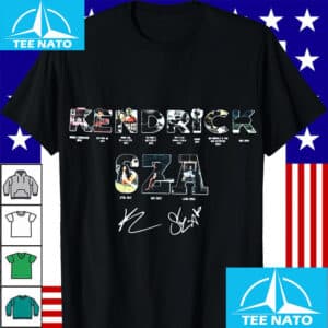 Kendrick Lamar SZA Album History Signatures Shirt