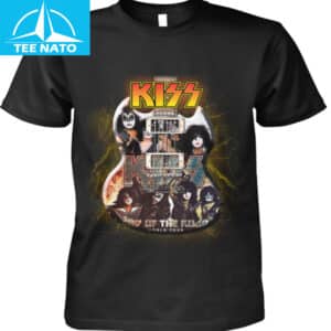 Kiss End Of The Road World Tour Guitar Graphic Shirt 12 Kiss End Of The Road World Tour Guitar Graphic Shirt