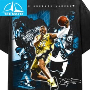 Kobe Bryant Los Angeles Lakers Basketball Vintage Style Shirt2