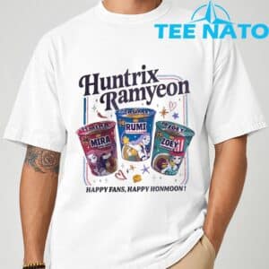 Kpop Demon Hunter Huntrix Ramyeon T Shirt 1