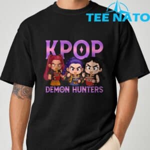Kpop Demon Hunters Inspired CHIBI T Shirt 2