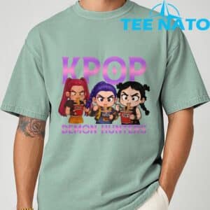 Kpop Demon Hunters Inspired CHIBI T Shirt 3