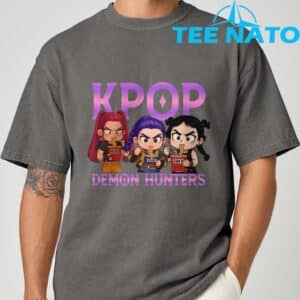 Kpop Demon Hunters Inspired CHIBI T Shirt 7