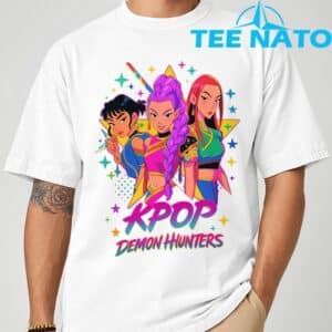 Kpop Demon Hunters Inspired Pop Art T Shirt 1
